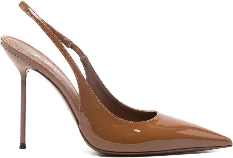 Paris Texas Slingback pumps met puntige neus Bruin - Foto 1