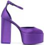 Paris Texas Pumps met plateauzool Paars - Thumbnail 1