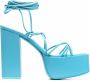 Paris Texas Sandalen met plateauzool Blauw - Thumbnail 1