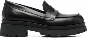 P.A.R.O.S.H. Moki loafers met chunky zool Zwart