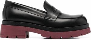P.A.R.O.S.H. Moki loafers met chunky zool Zwart