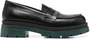 P.A.R.O.S.H. Moki loafers met chunky zool Zwart