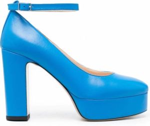 P.A.R.O.S.H. Pumps met blokhak Blauw