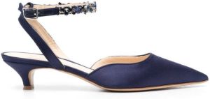 P.A.R.O.S.H. Pumps met puntige neus Blauw