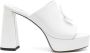Patou x Bettina Vermillon Glossy Anitta 110mm muiltjes Wit - Thumbnail 1