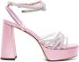 Patou x Bettina Vermillon Babsy 110mm sandalen Roze - Thumbnail 1