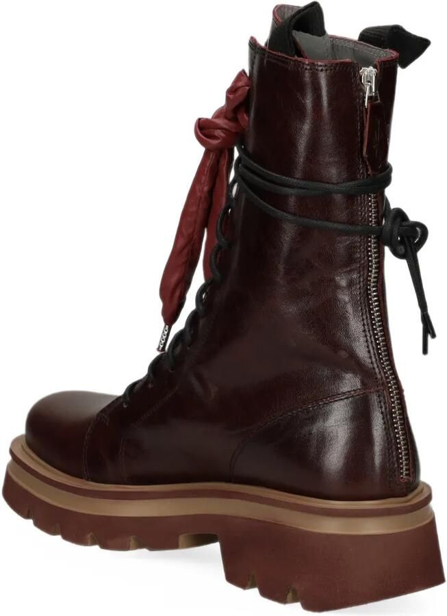 PATRIZIA BONFANTI SCORPIO lace-up leather ankle boots Bruin - Foto 3
