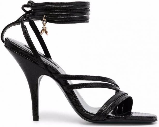 Patrizia Pepe Leren sandalen Zwart