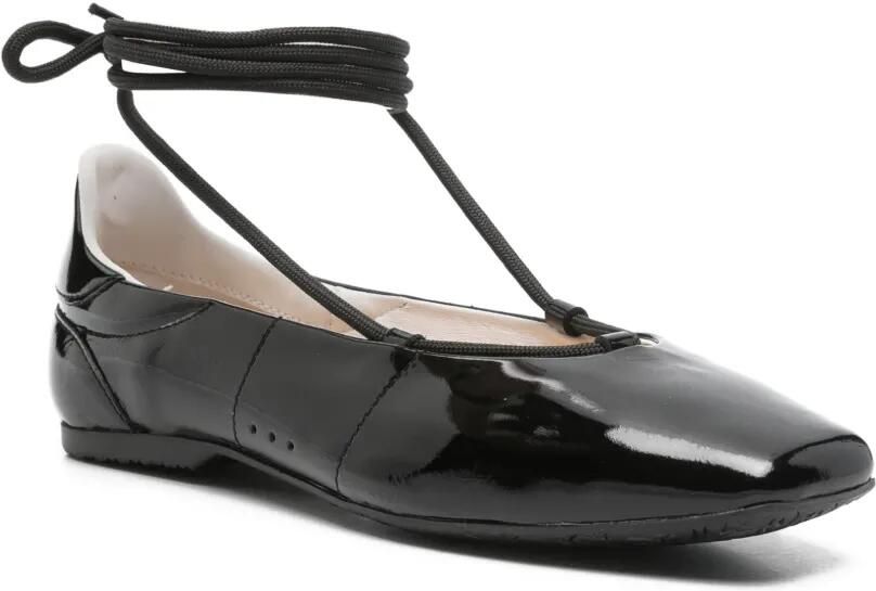 Patrizia Pepe Ballerina's met enkelbandje Zwart - Foto 2