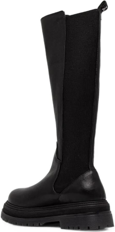 Patrizia Pepe chunky-sole elasticated-panel boots Zwart - Foto 3