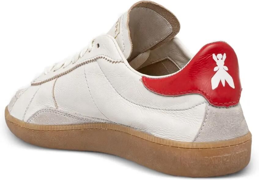 Patrizia Pepe Geperforeerde leren sneakers Wit - Foto 2