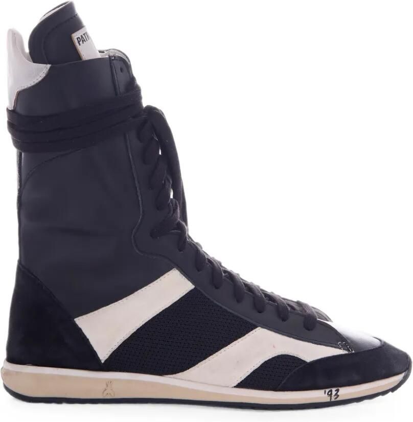 Patrizia Pepe High-top sneakers met vlakken Zwart