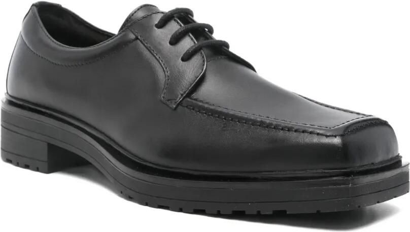 Patrizia Pepe Leren derby schoenen Zwart - Foto 3