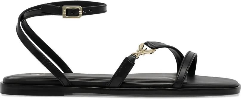Patrizia Pepe Leren sandalen Zwart