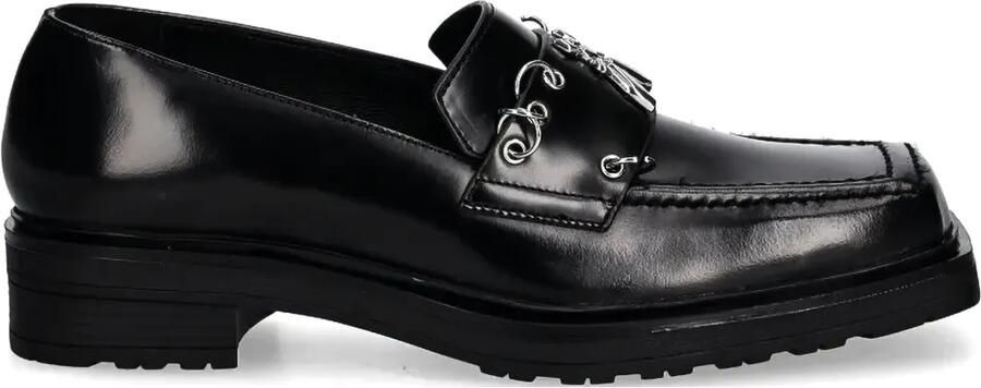 Patrizia Pepe Loafers met ringlets Zwart