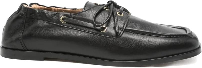 Patrizia Pepe Loafers met vierkante neus Zwart