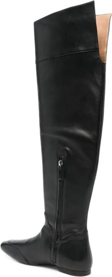 Patrizia Pepe My Skin over-the-knee boots Zwart - Foto 3