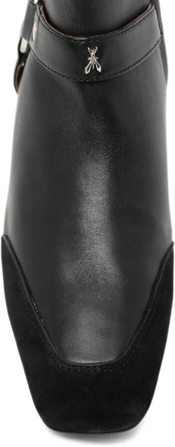 Patrizia Pepe My Skin ring-detail ankle boots Zwart - Foto 4