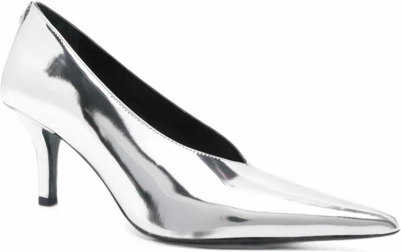 Patrizia Pepe New Minimal Shape pumps Zilver - Foto 2