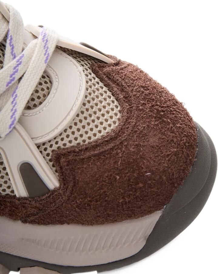 Patrizia Pepe panelled chunky-sole sneakers Bruin - Foto 2