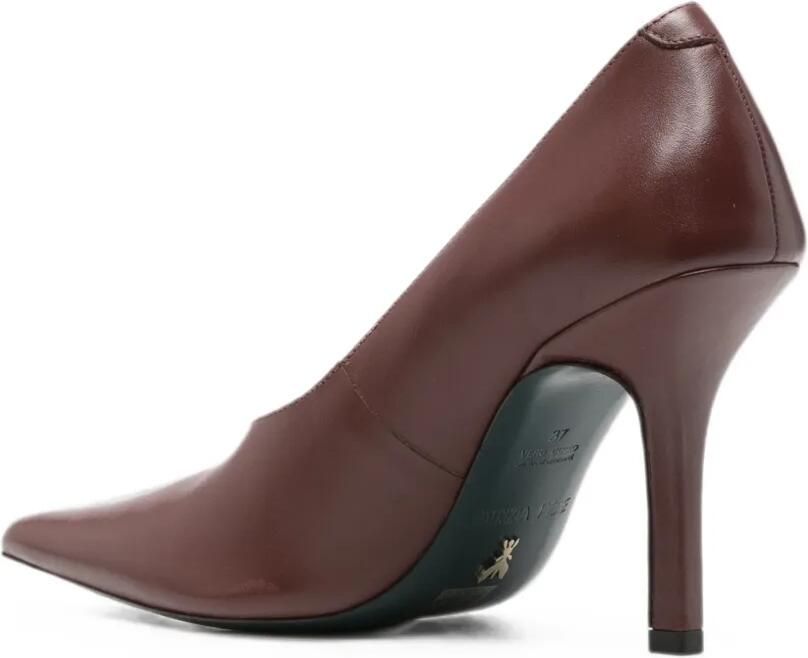 Patrizia Pepe Pumps met puntige neus Bruin - Foto 2