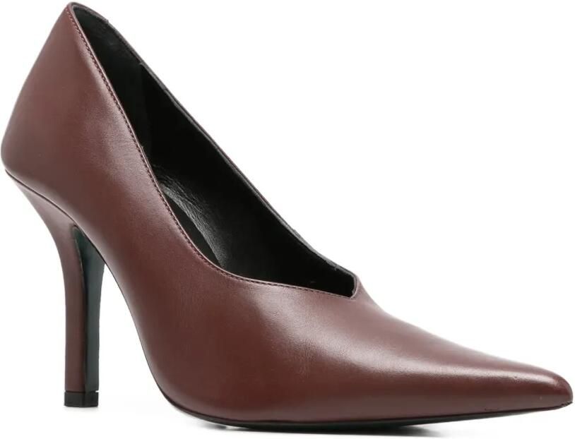 Patrizia Pepe Pumps met puntige neus Bruin - Foto 3