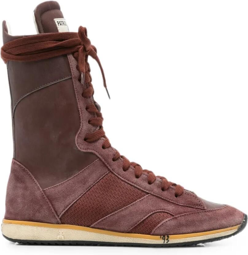 Patrizia Pepe Racing Skin '93 sneakers Bruin