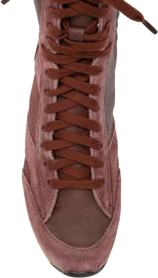 Patrizia Pepe Racing Skin '93 sneakers Bruin - Foto 3