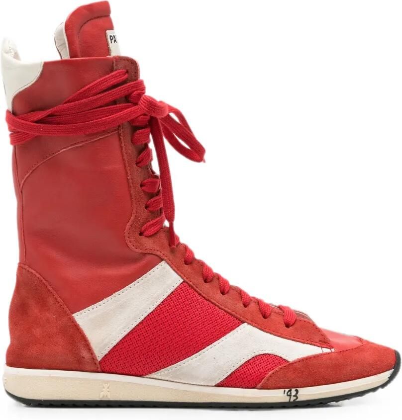 Patrizia Pepe Racing Skin '93 sneakers Rood