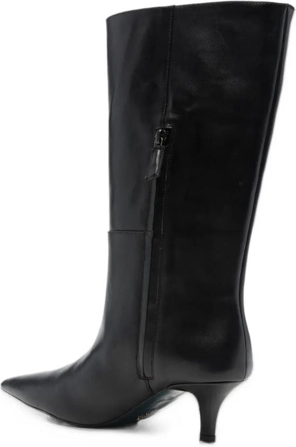 Patrizia Pepe ring-embellished pointed-toe boots Zwart - Foto 2