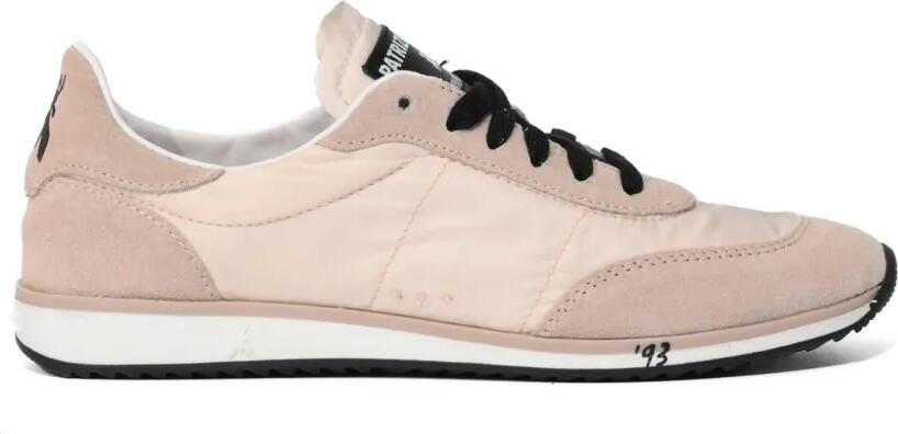 Patrizia Pepe Running Skin sneakers Roze