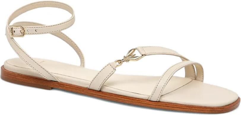 Patrizia Pepe Sandalen met logoplakkaat Beige - Foto 3