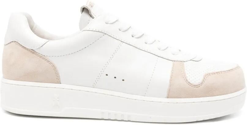 Patrizia Pepe Sneakers met suède vlak Wit