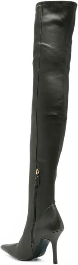Patrizia Pepe Stretch-nappa overknee laarzen Zwart - Foto 3