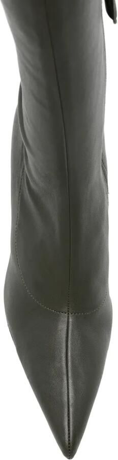 Patrizia Pepe Stretch-nappa overknee laarzen Zwart - Foto 4