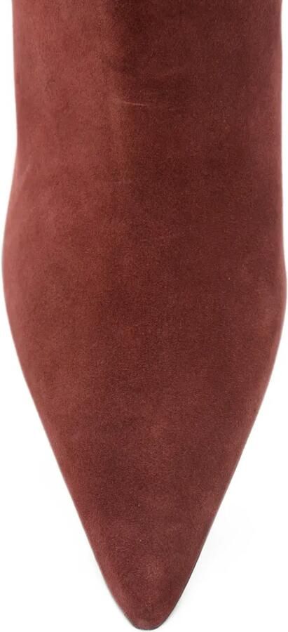 Patrizia Pepe suede leather knee-high boots Rood - Foto 3