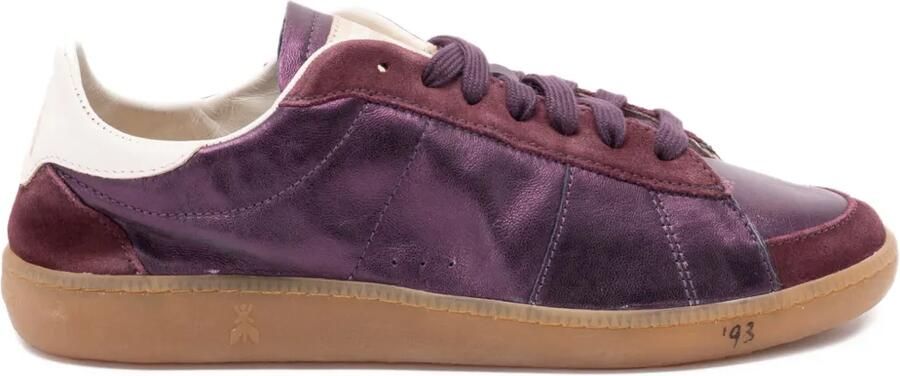 Patrizia Pepe Suède sneakers M296 Shiny Purple