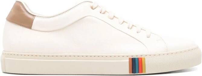 Paul Smith Basso leren sneakers Wit