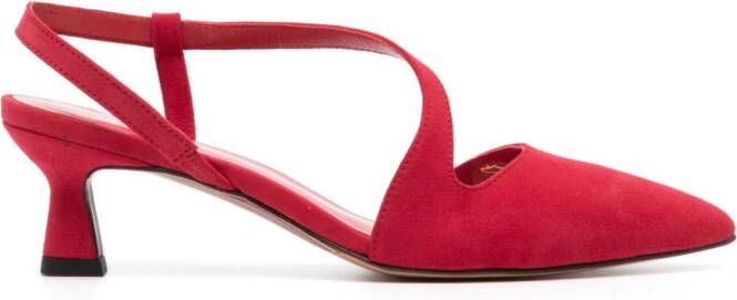 Paul Smith Cloudy 55 mm slingback pumps Rood
