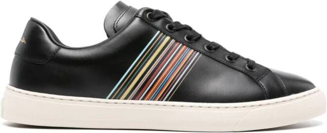 Paul Smith Hansen leren sneakers Zwart