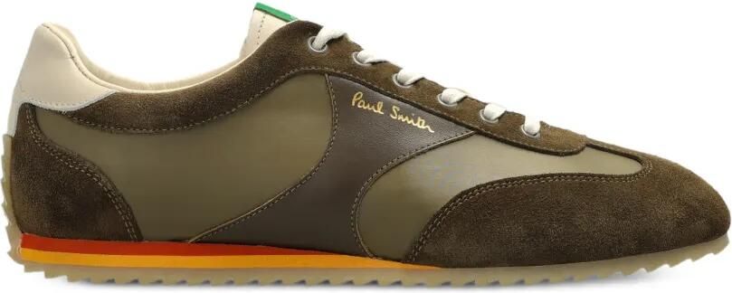 Paul Smith Chilly sneakers met logodetail Groen