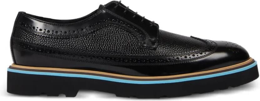 Paul Smith 'Count' brogue schoenen Zwart