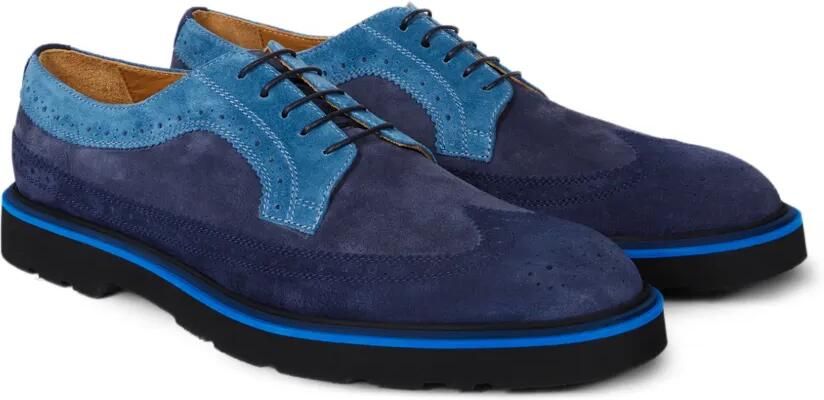 Paul Smith Count suède brogues Blauw - Foto 5