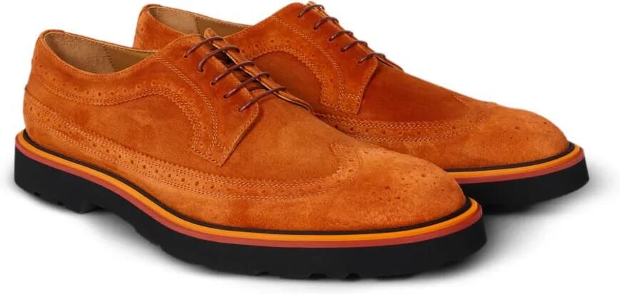 Paul Smith Count suède brogues Bruin - Foto 5