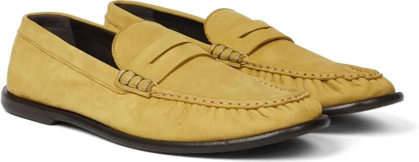 Paul Smith Faron' nubuck leather loafers Geel - Foto 5