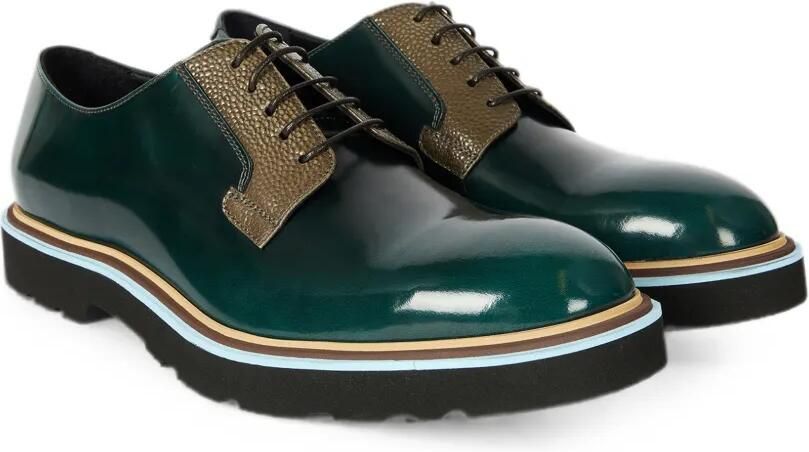 Paul Smith Glazende 'Ras' groene schoenen - Foto 2