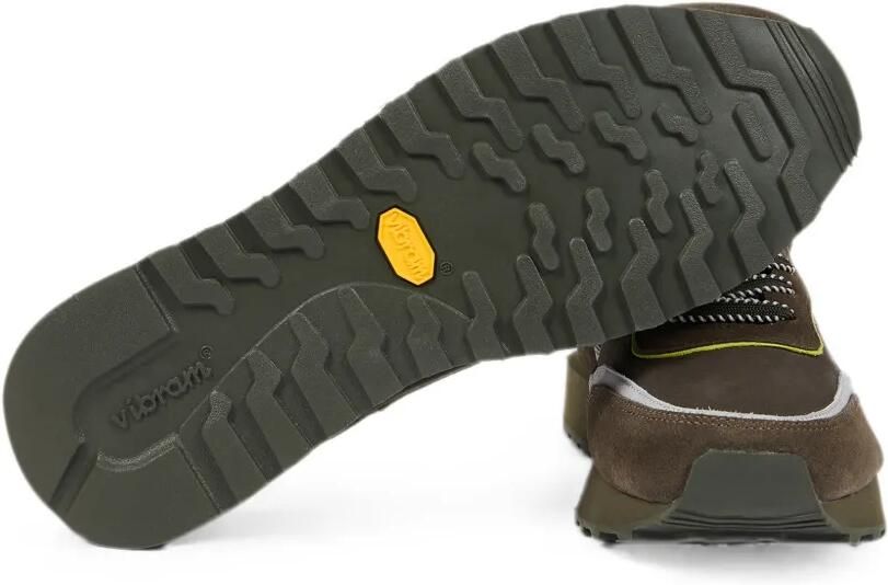 Paul Smith Kaki 'Aston' leren sneakers Bruin - Foto 5
