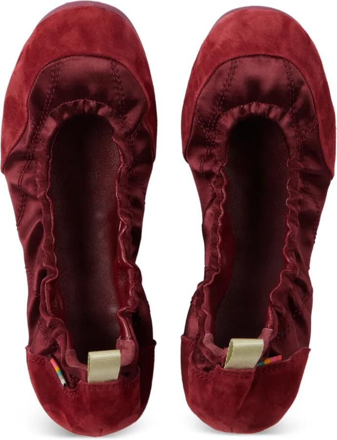 Paul Smith Laguna balletschoenen met vlakken Rood