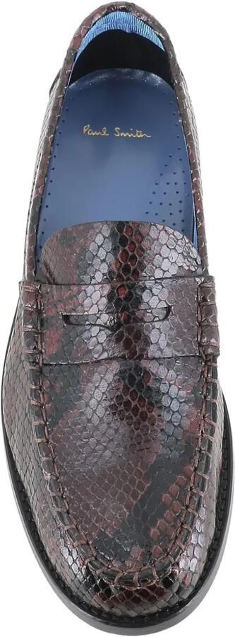 Paul Smith Laida penny loafers met slangen-effect Bruin - Foto 5
