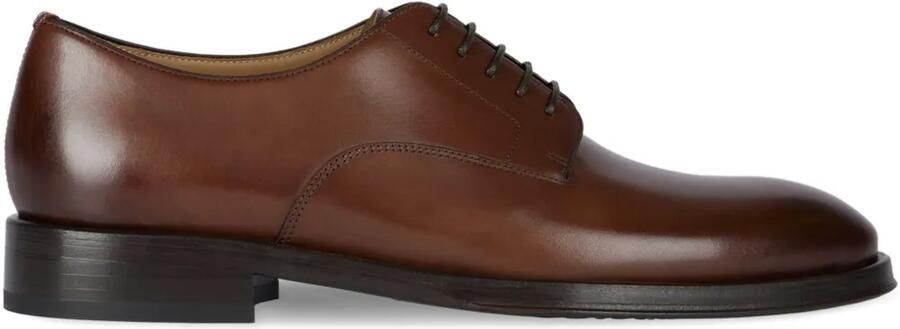 Paul Smith Leren Derby veterschoenen Bruin
